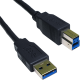 Dell USB 3.0 Male A Plug to Male B Plug Lead